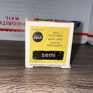 Matrix socolor cult semi permanent hair color lucky‎ duck yellow hair care